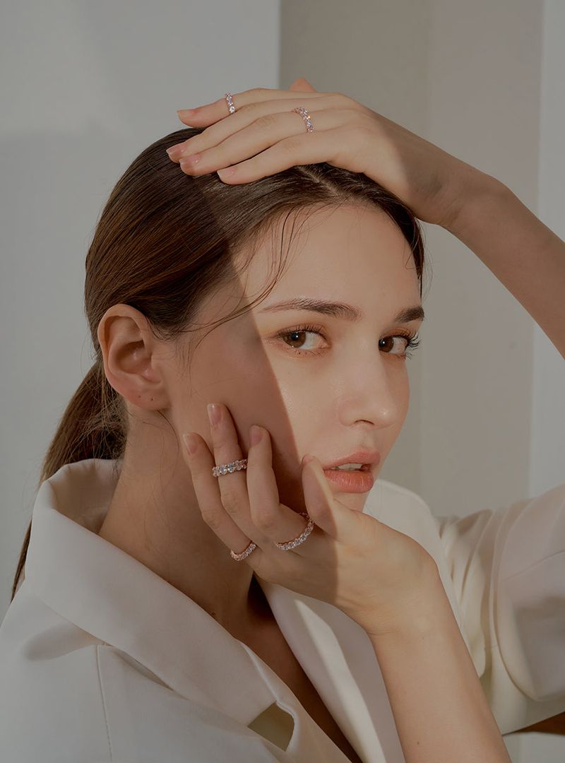 Lovey Knuckle Ring (rosegold)