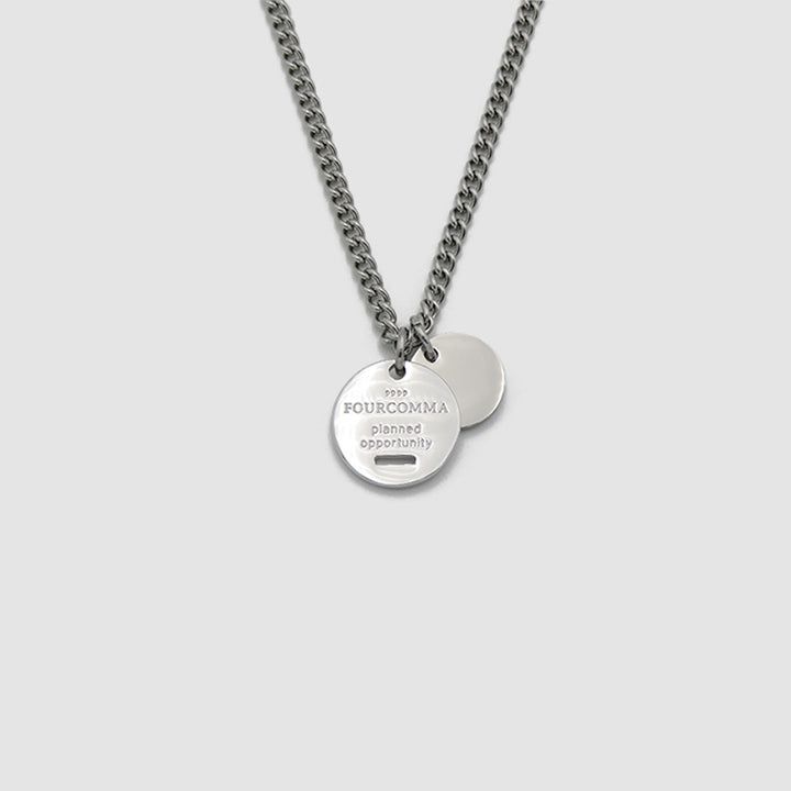 FOURCOMMA(フォーコンマ)の「TWO CIRCLE NECKLACE(Accessories)」