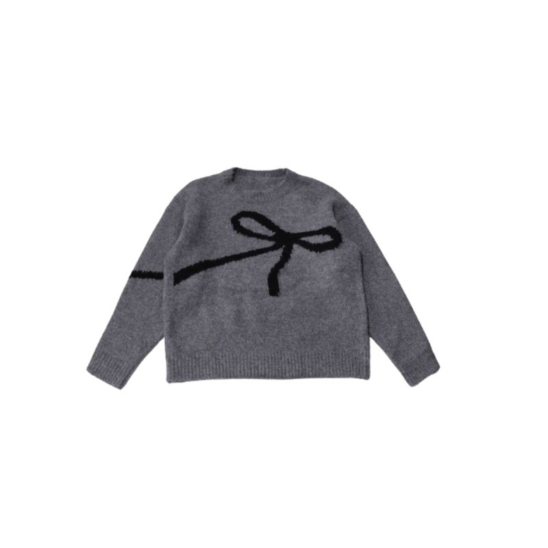 flow diagonally ribbon knit