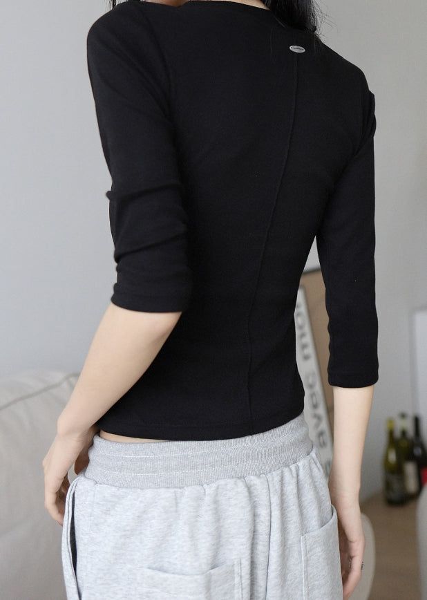 26SS★ [ EEUN MADE] Oval incision T