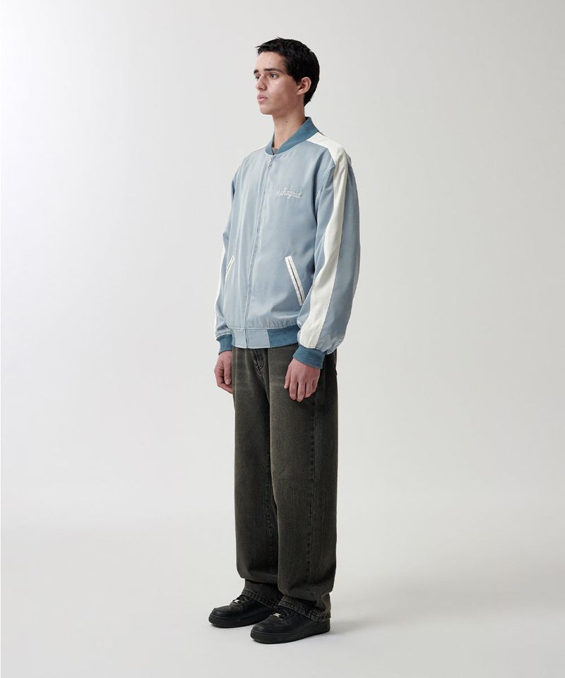 MUD WASHING DENIM PANT