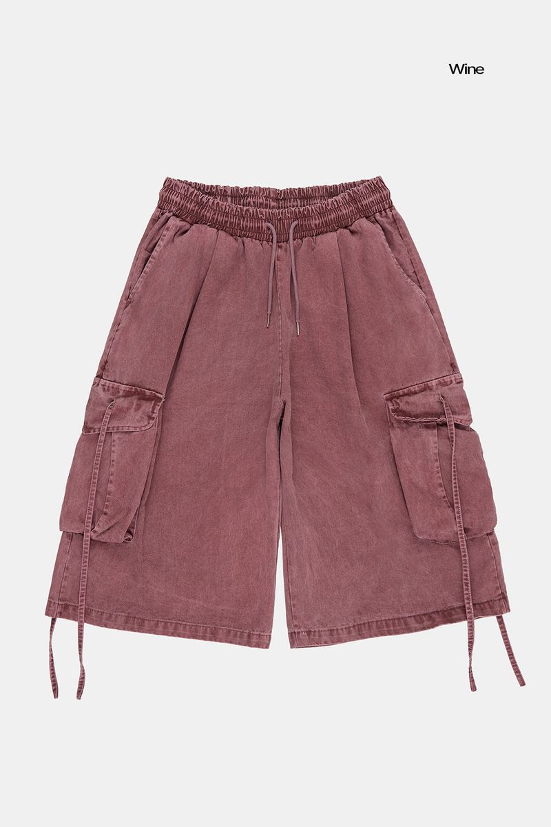 Teyah pigment bermuda cargo pants