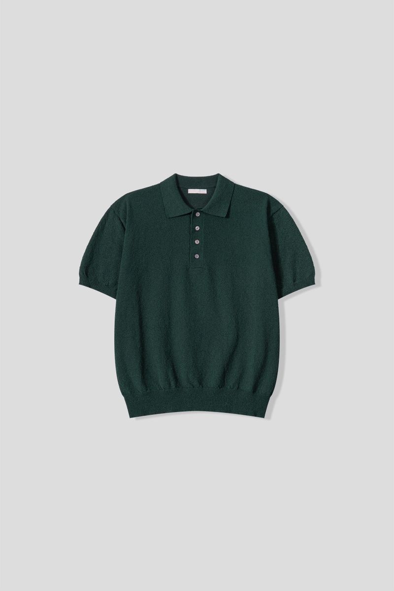 Easter bookle knit collar tee