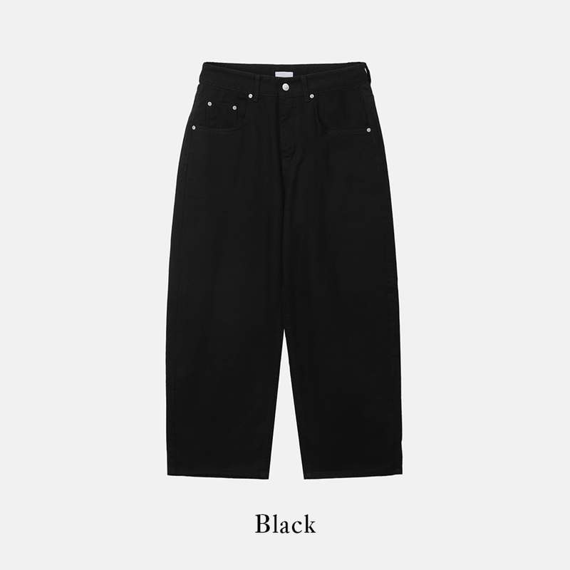 Cotton wide soft balloon pants
