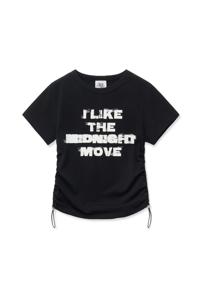 string t (black)