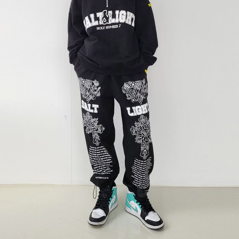 SALT & LIGHT TRAINING PANTS_BLACK