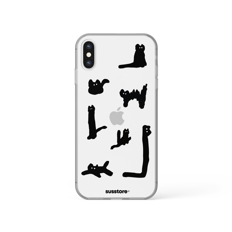 susstore（ソスストア）の「Cats in the dark phone case（Smartphone Accessories）」