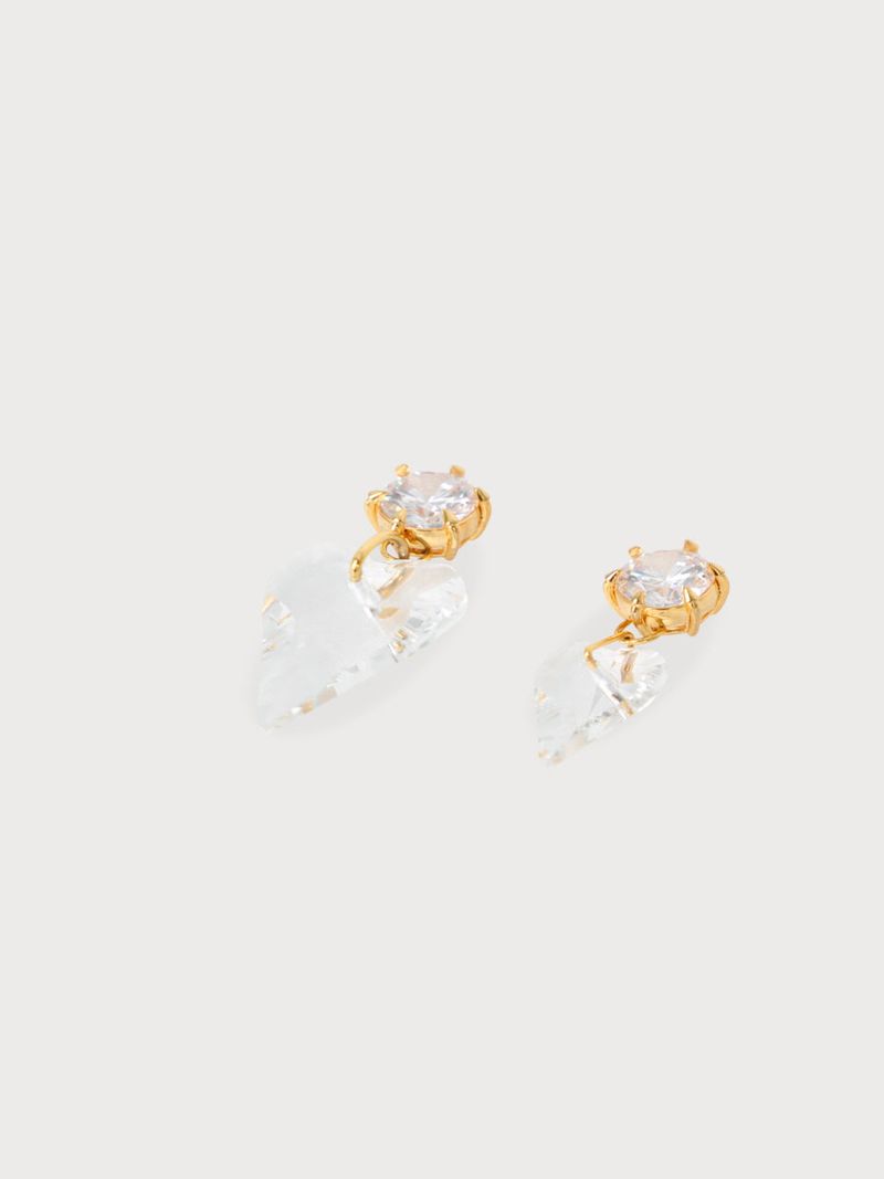 no.21 earring gold