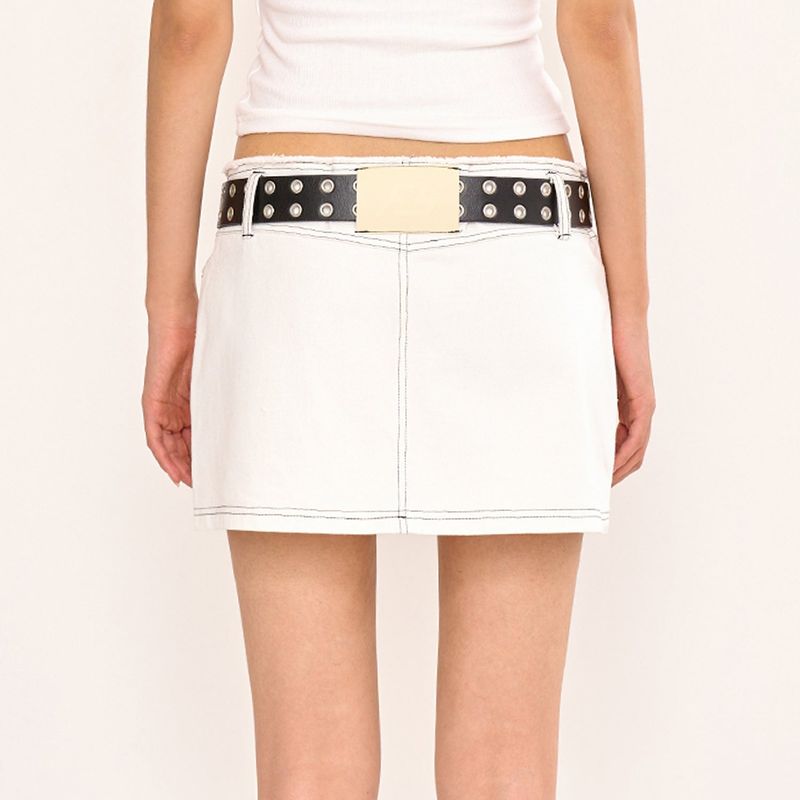 RockChic Mini Skirt(White)