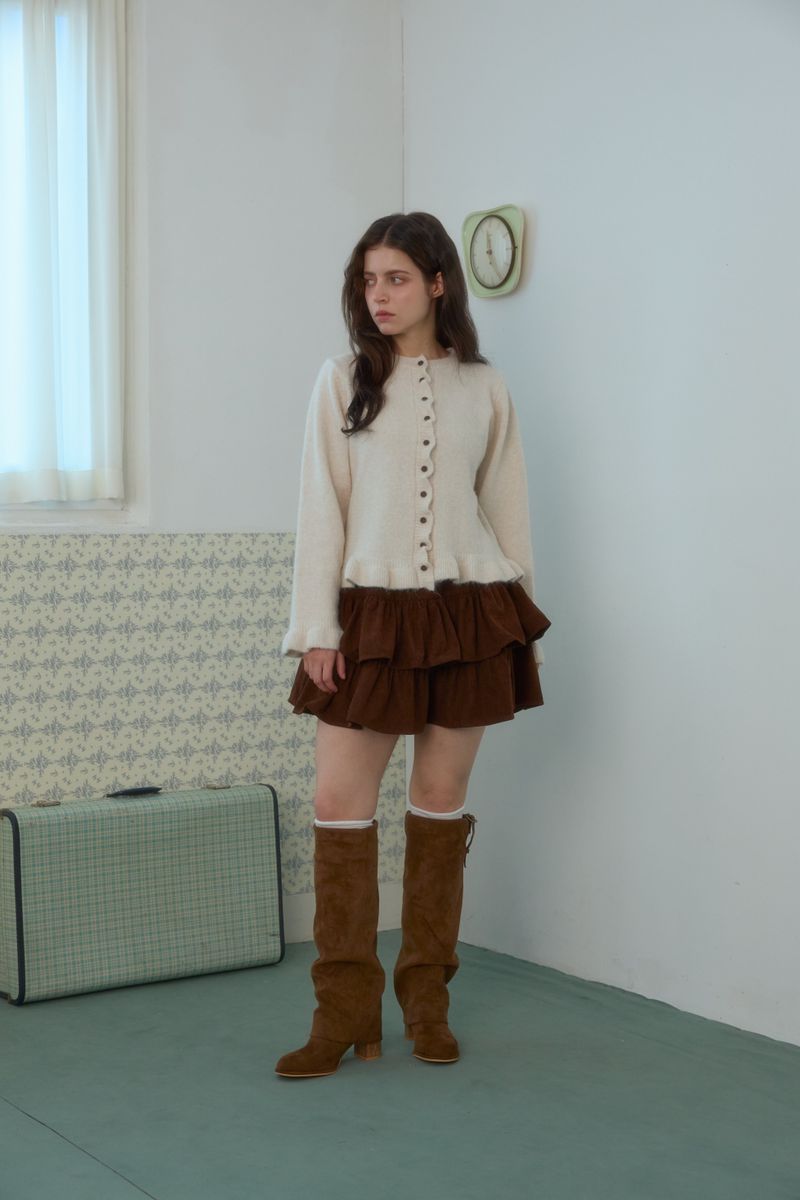 PINK PINEAPPLE(ピンクパイナップル)の「RUSTY BUCKLE TUCKED LONG BOOTS(Shoes)」