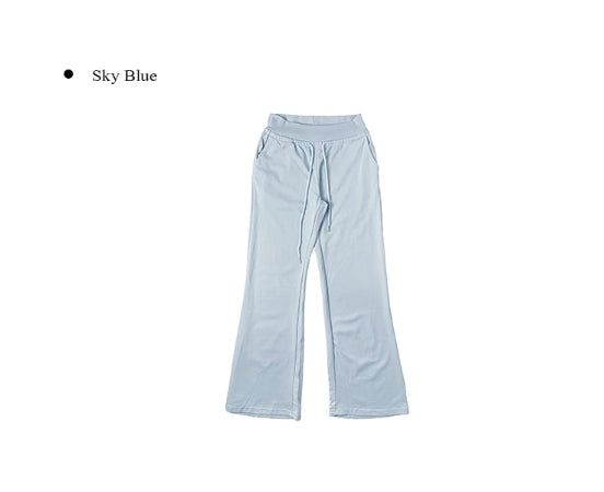 Qrun Swaying Mesh Bootcut Training Pants