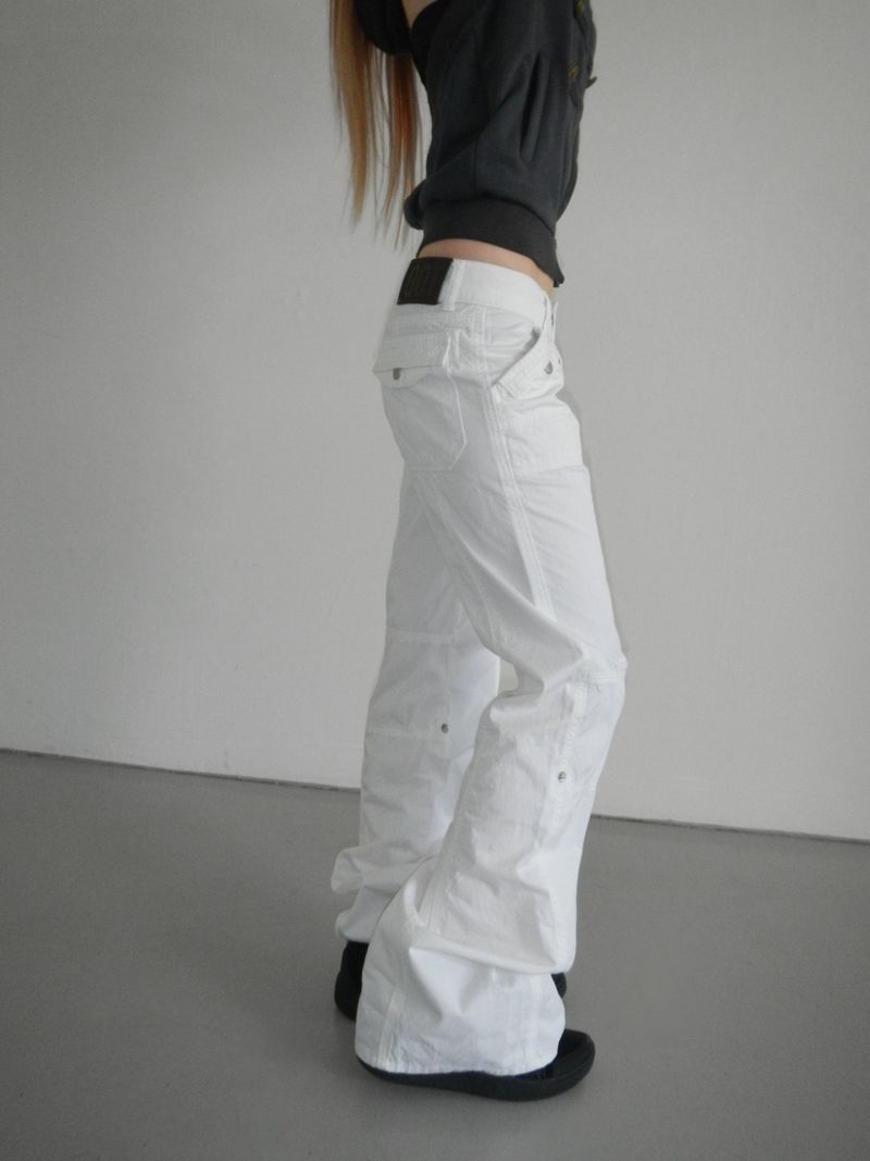 crispy 81 straight pants(2 color)