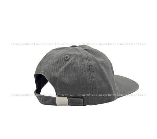 Gold stitch camp cap