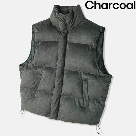 Moody Suede Vest Padding