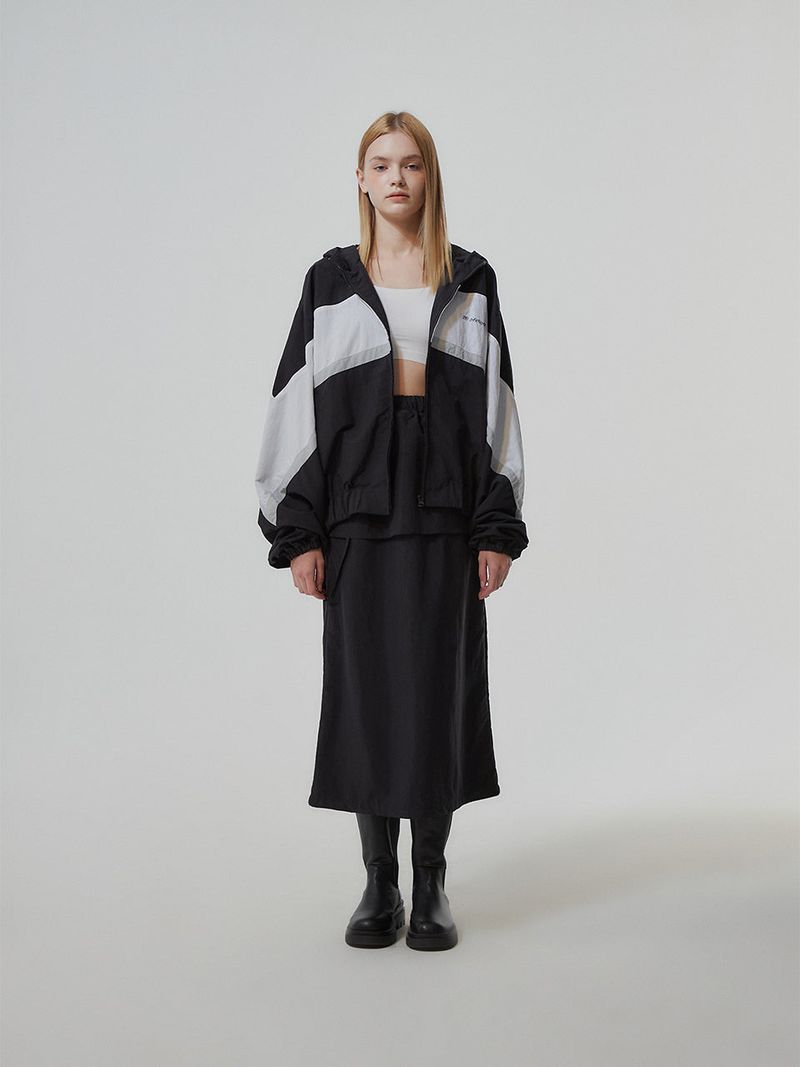 OVERFITTED MULTI COLOR HOODIE JUMPER_BLACK
