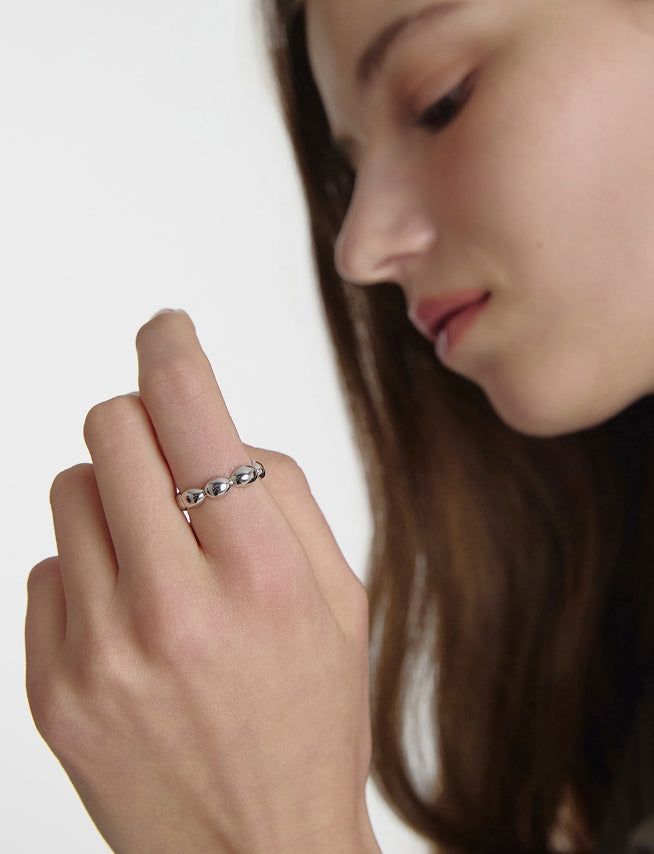 26SS★ Ice Cushion Silver (W) Ring L
