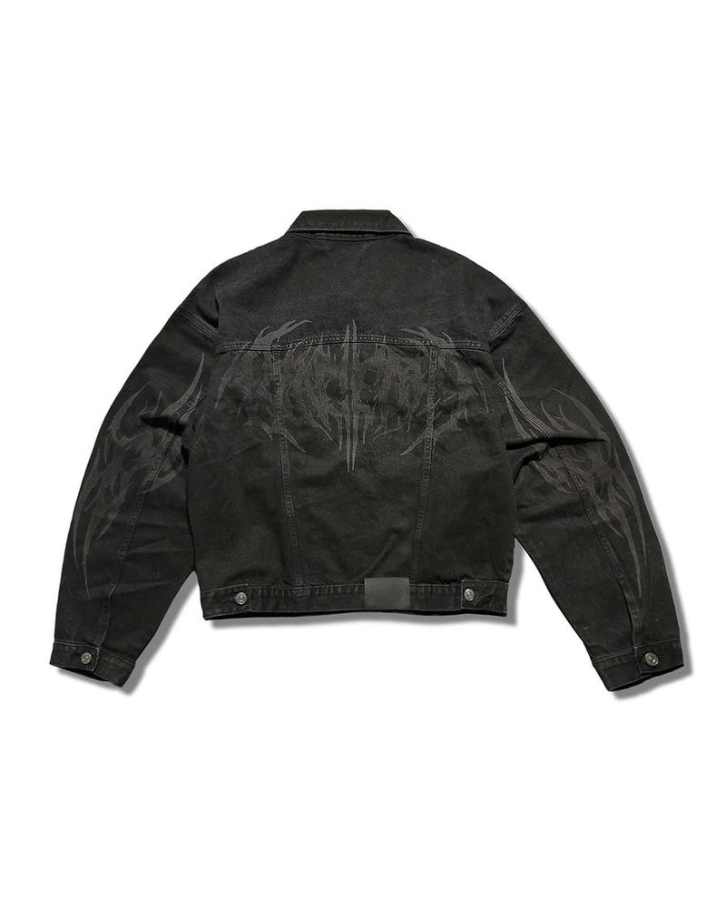 Dirty Black Jacket Jean