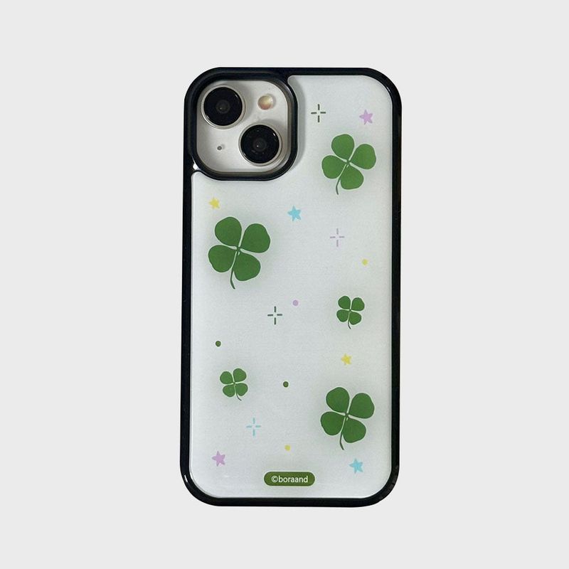 bora and(ボラアンド)の「Lucky Clover Epoxy case(Smartphone Accessories)」