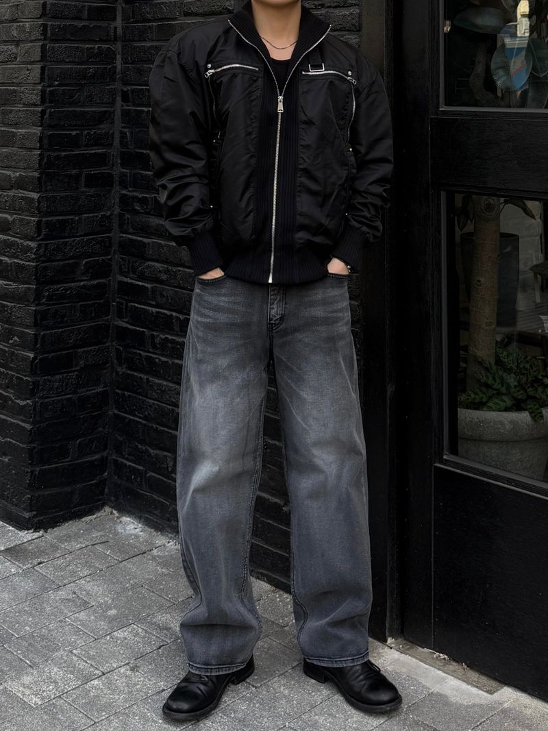 Banded ma-1 windbreaker