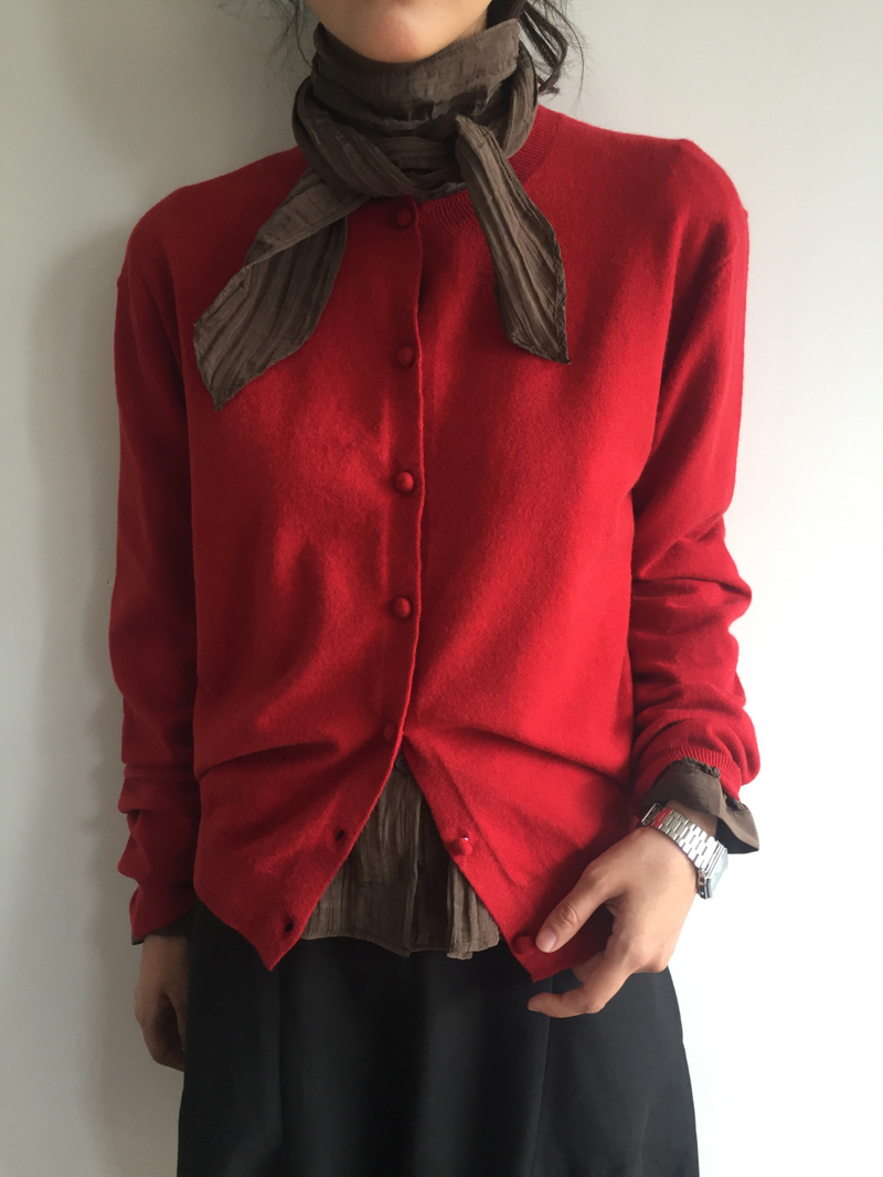 Contour Bean Cardigan (6color)