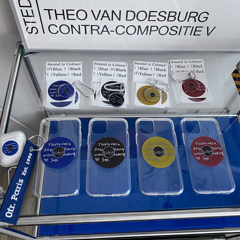 Sound is Colour! Keyring (Blue)