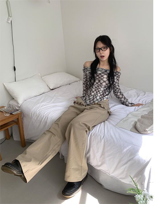 FRILL PANTS (2C)