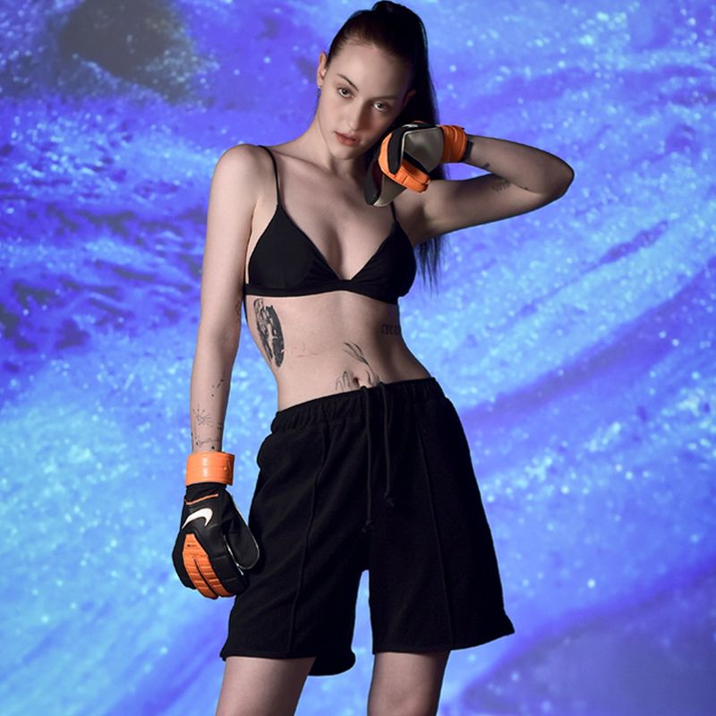 [UNISEX] Binding Terry Shorts (Black)