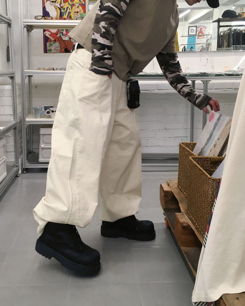 No.1599 H C washing PT (4color)