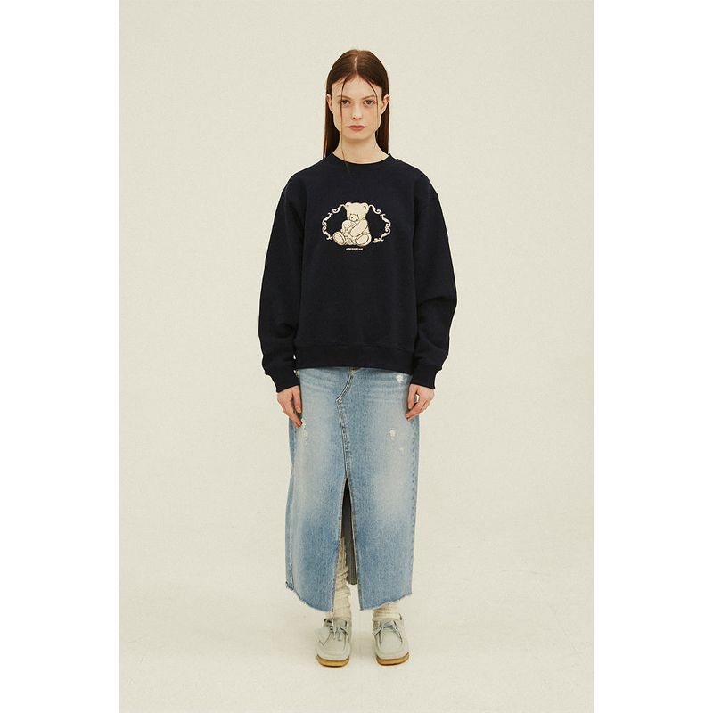 APIECEOFCAKE（ピースオブケイク）の「BS2B Crewneck_Navy（Tops）」