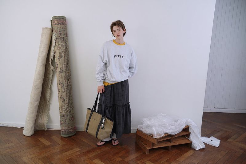 Carry shoulder bag_beige