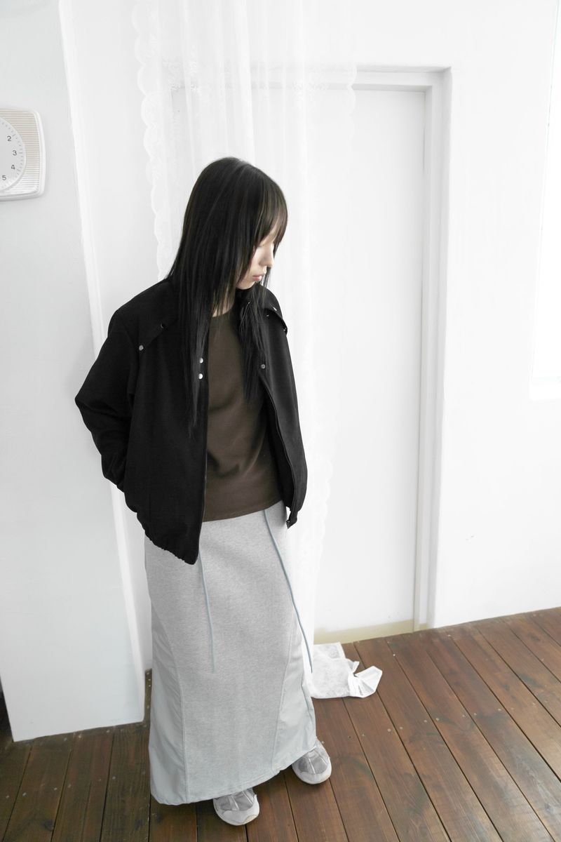 snap point casting jumper(2colors)