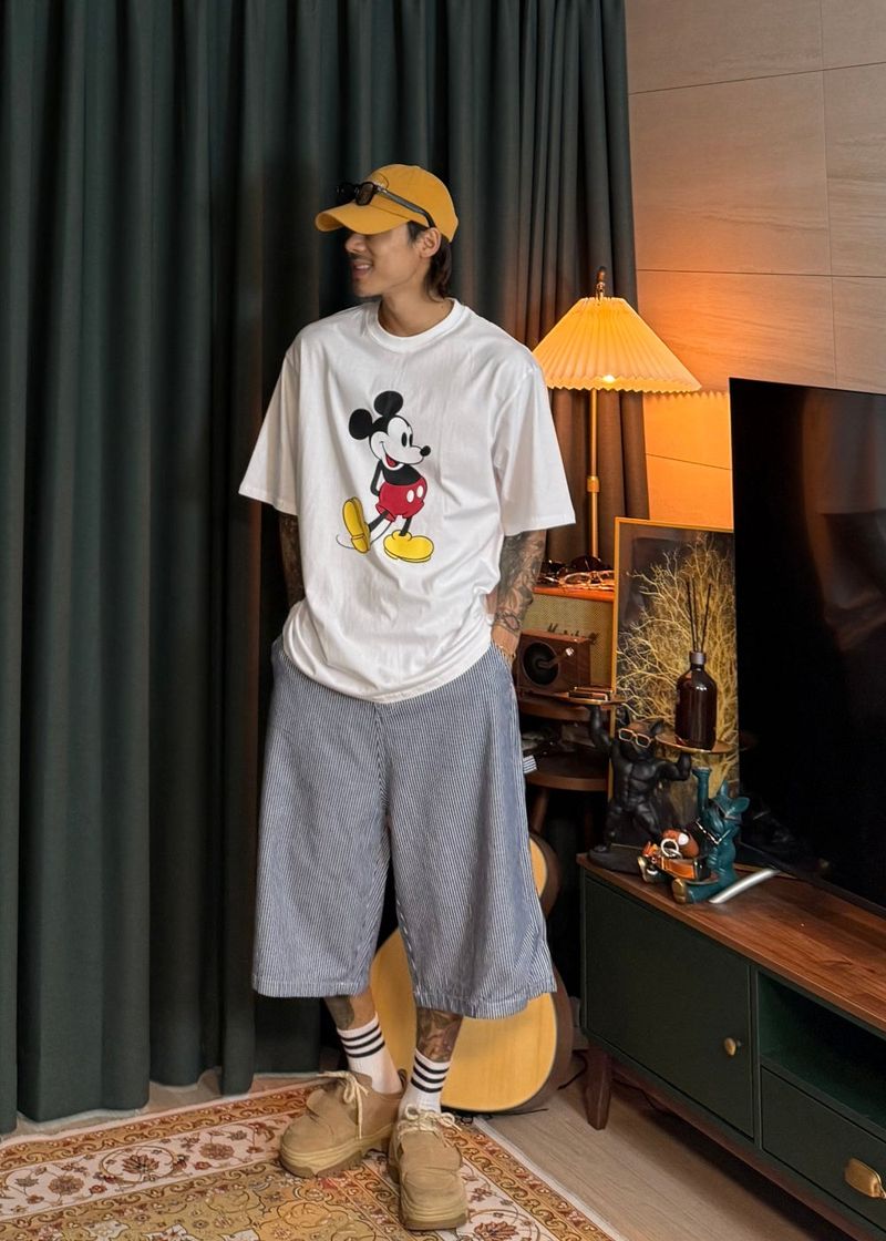 Disney Standard Mickey Color Short Sleeve 4COLOR