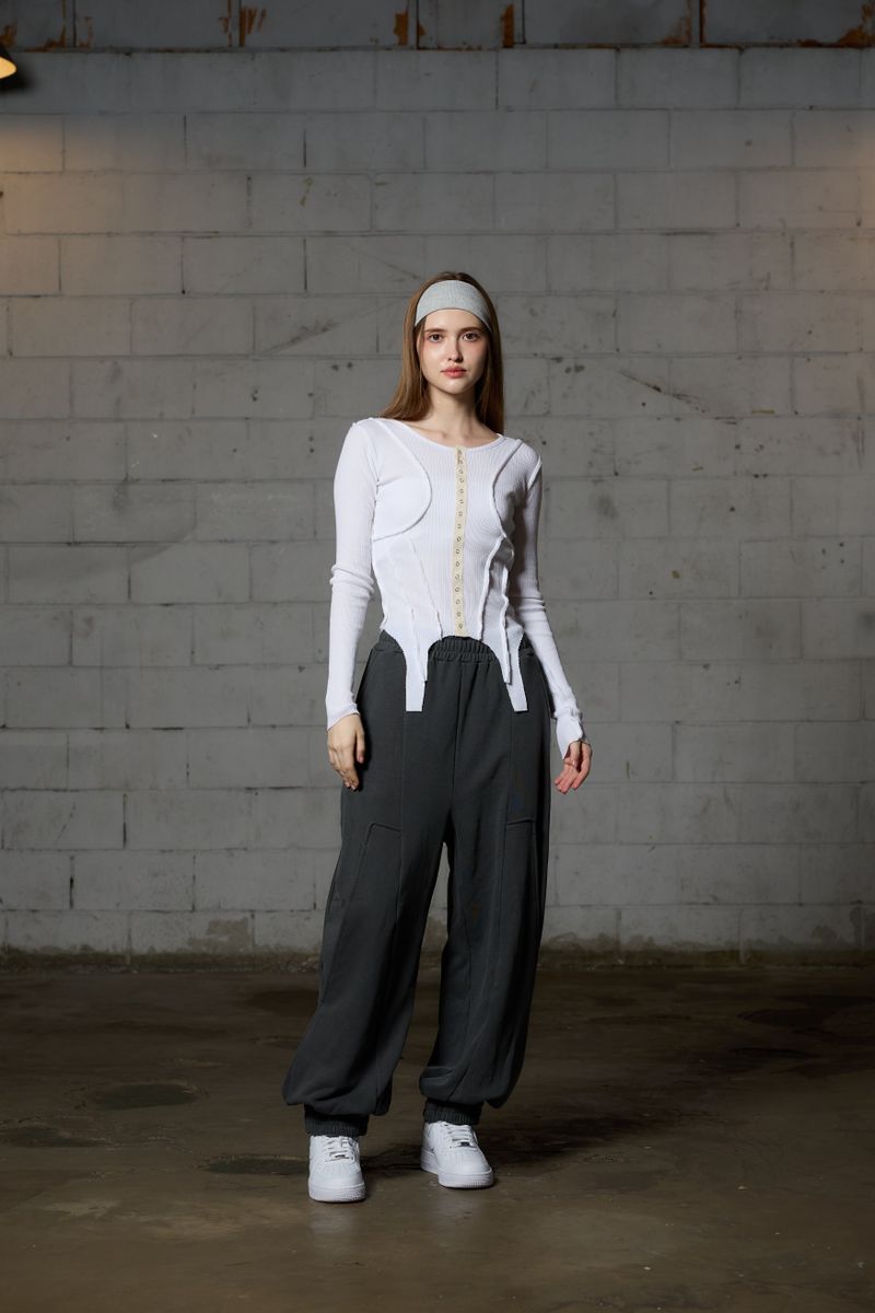 MELLOW LONG SLEEVE / WHITE