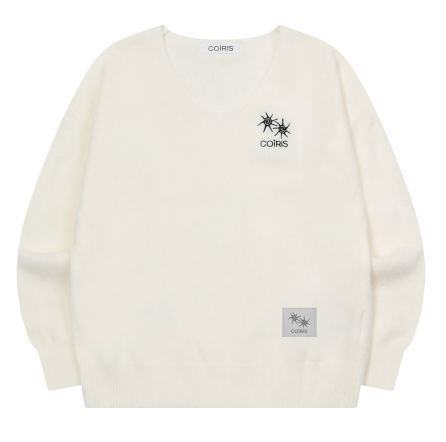 NOVIN V-NECK KNIT (2COLOR)