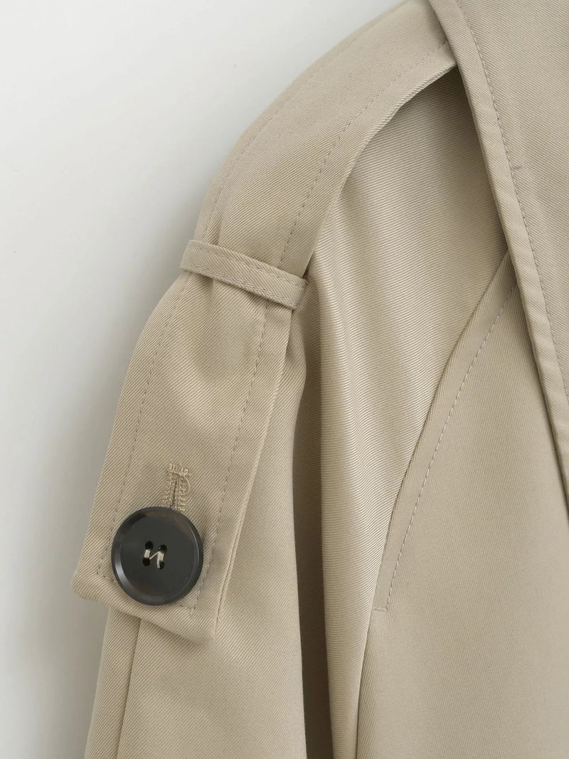 Chloe Belted Short Trench Coat