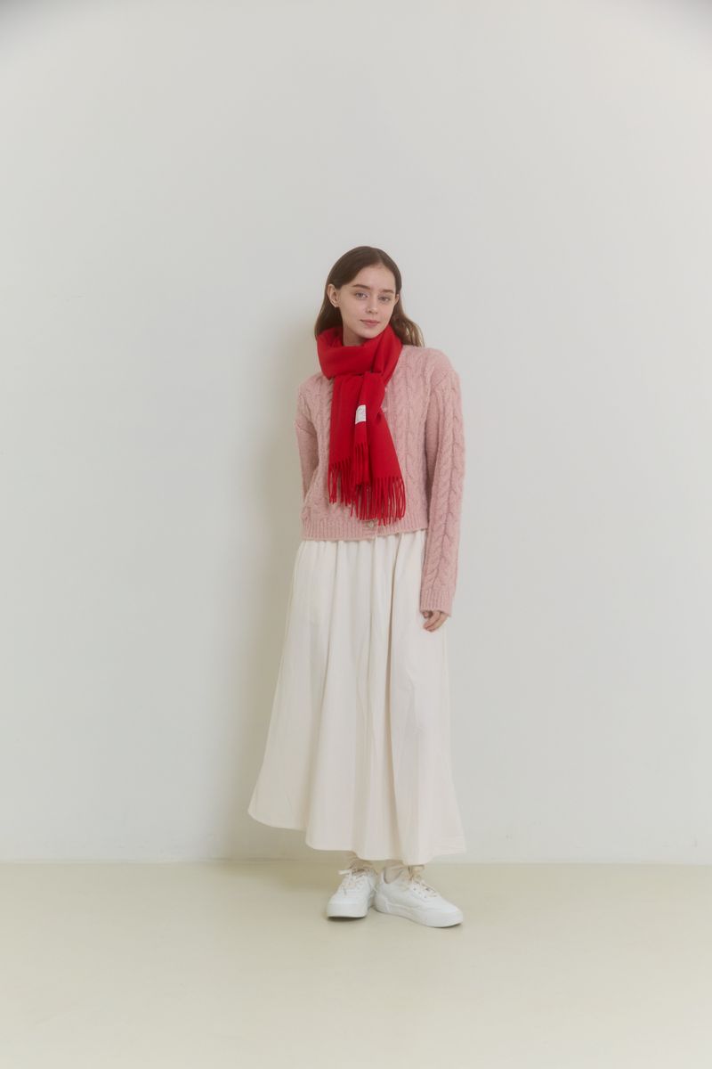 PINK PINEAPPLE(ピンクパイナップル)の「PLUSH WOOL MUFFLER(Fashion Accessories)」
