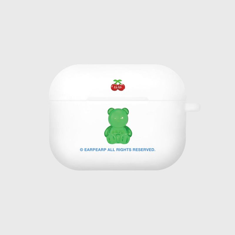 EARPEARP(アプアプ)の「JELLY COVY-WHITE(AIR PODS PRO-COLOR JELLY)(Hats)」