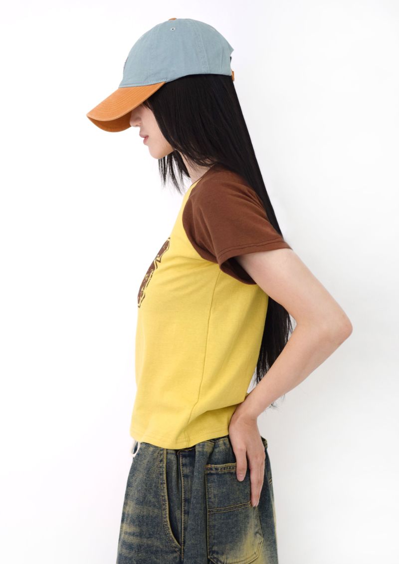 privatelookbook（プライベートルックブック）の「Toned-Down Raglan Short Sleeve T-Shirt（Tops）」