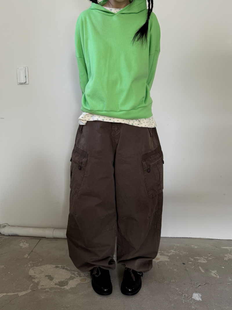 museum dyeing cargo pants