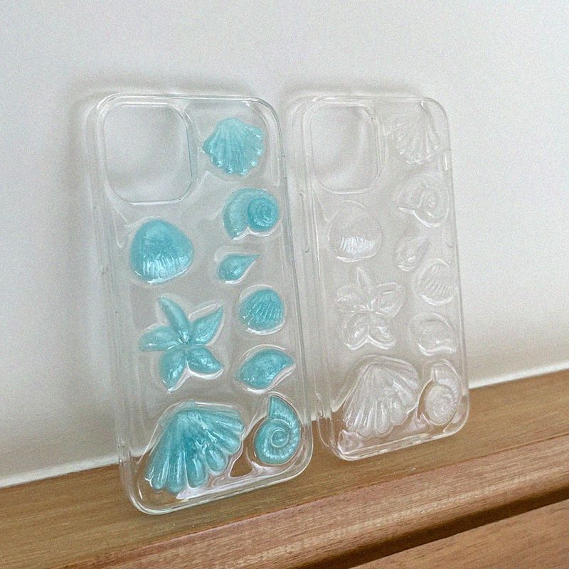 [MADE] Shellfish Resin Case (blue)