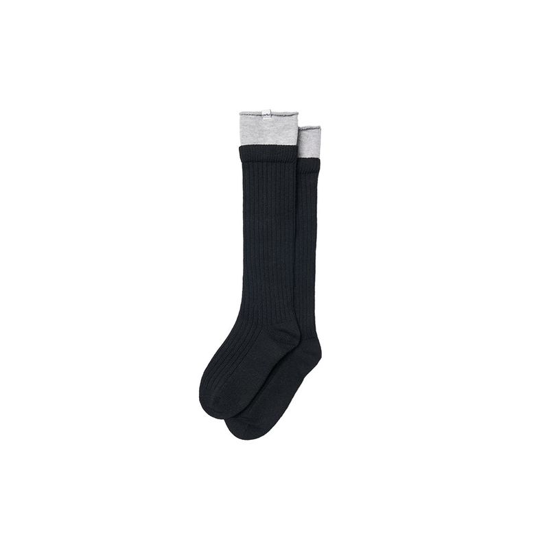 Two-Tone Soft Rib Socks_3 color