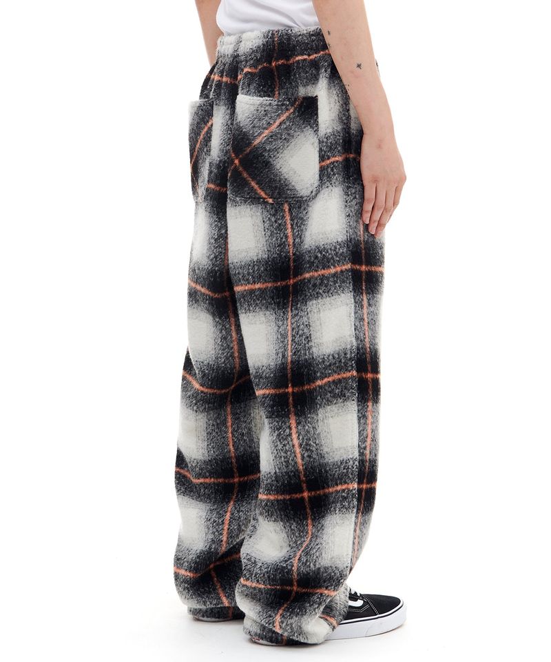 BRUSHED FLANNEL PANTS (BLACK)