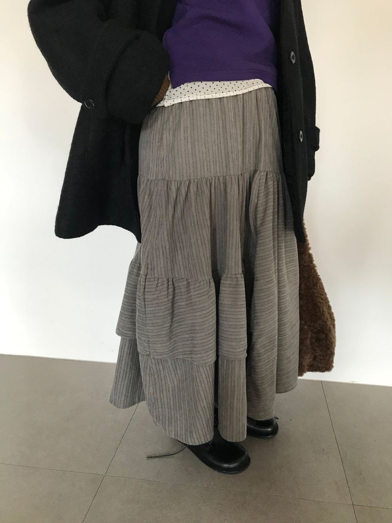 [MD Pick]Lunatic Unbalanced Skirt