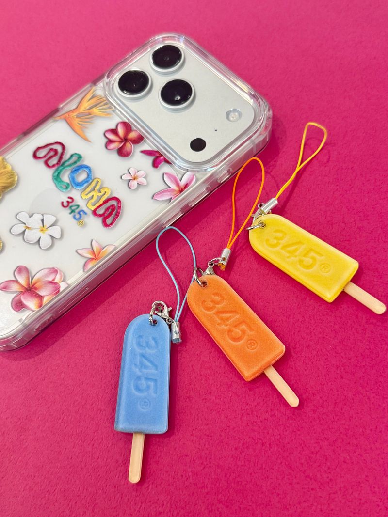 345 NOT MELT Phone Keyring / TREEFORFIVE345