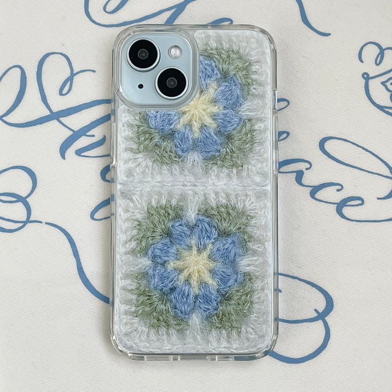 MOTIFS HARD JELL CASE - E - BLUE
