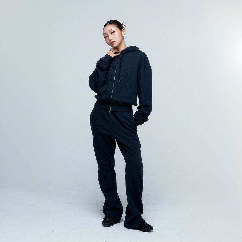 (DUC) Flare Sweat Pants Vintage Black