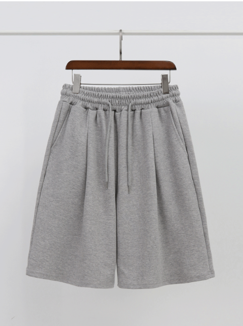 Cotton Pintuck Bermuda Training pants