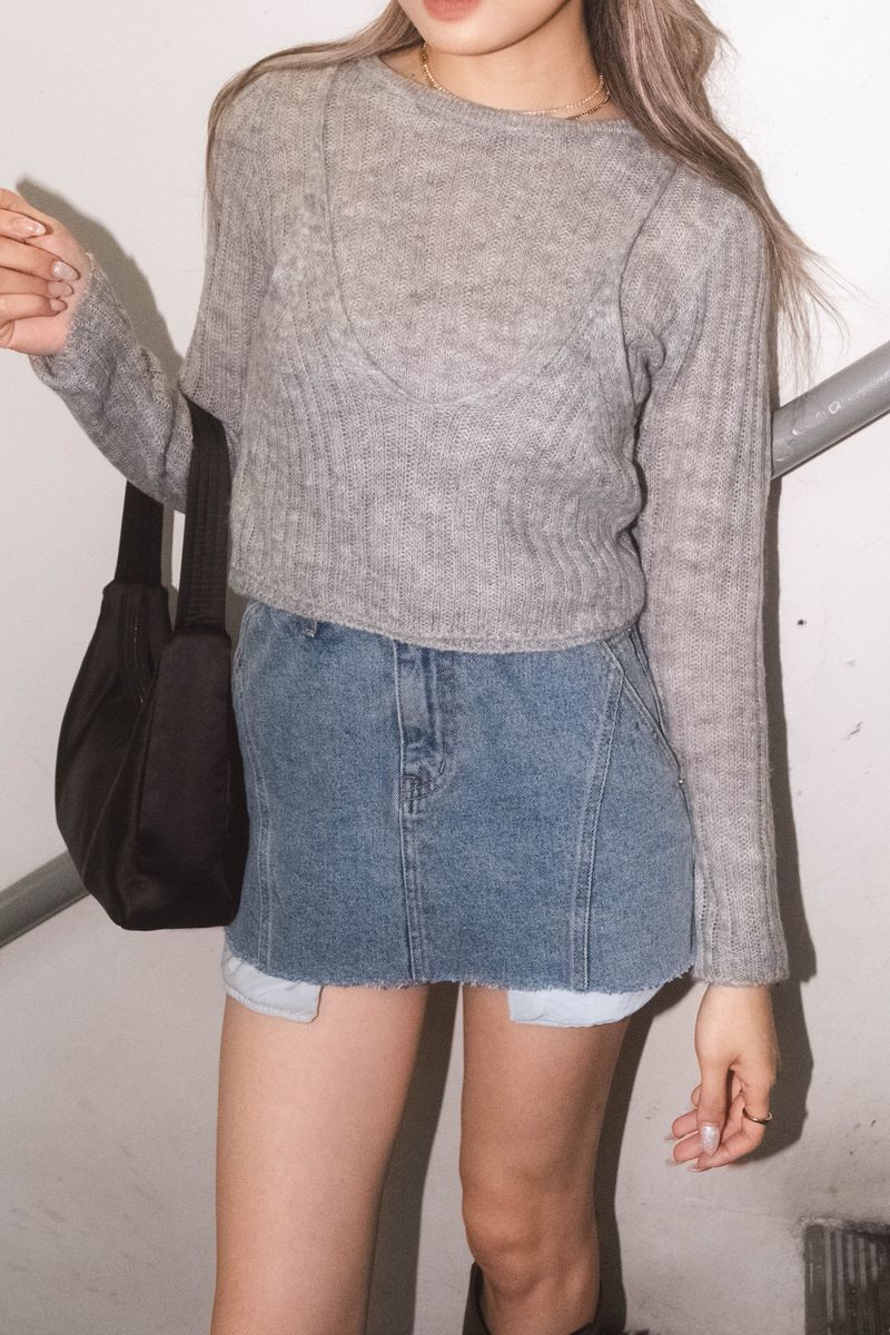 Swing & Swing Soft Knit Top - 2 colours