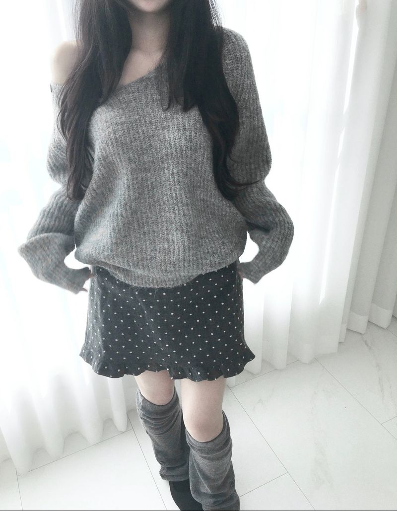 Dot romance skirt