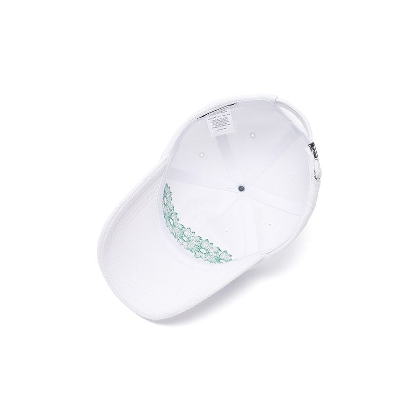 [ILLEDIT] FLOWER ARTWORK TERRY BALLCAP WHITE